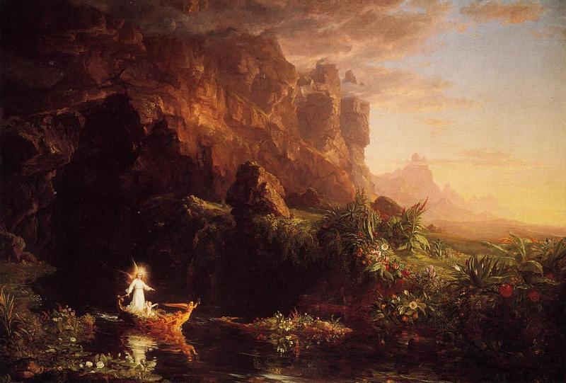 Thomas Cole Voyage of Life France oil painting art